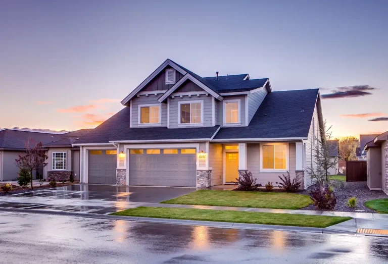 Family home protected by a professionally installed roof